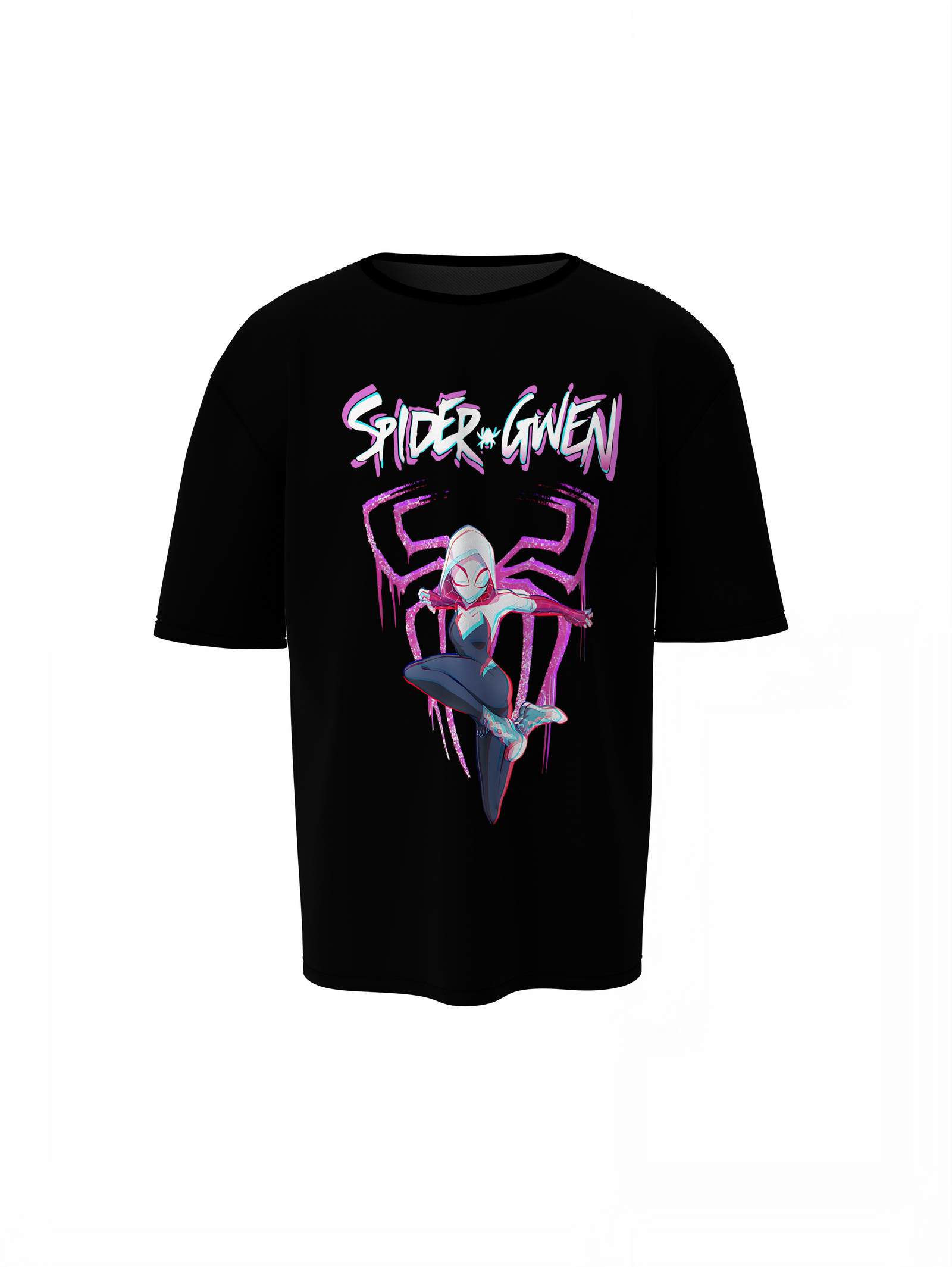 Spider-Woman Oversized T-Shirt Bold Marvel Streetwear Style