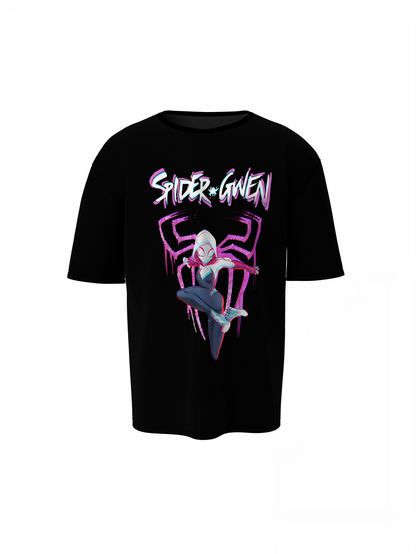 Spider-Woman Oversized T-Shirt Bold Marvel Streetwear Style