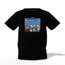 The Smurfs Graphic Kid’s Black Printed T-Shirt