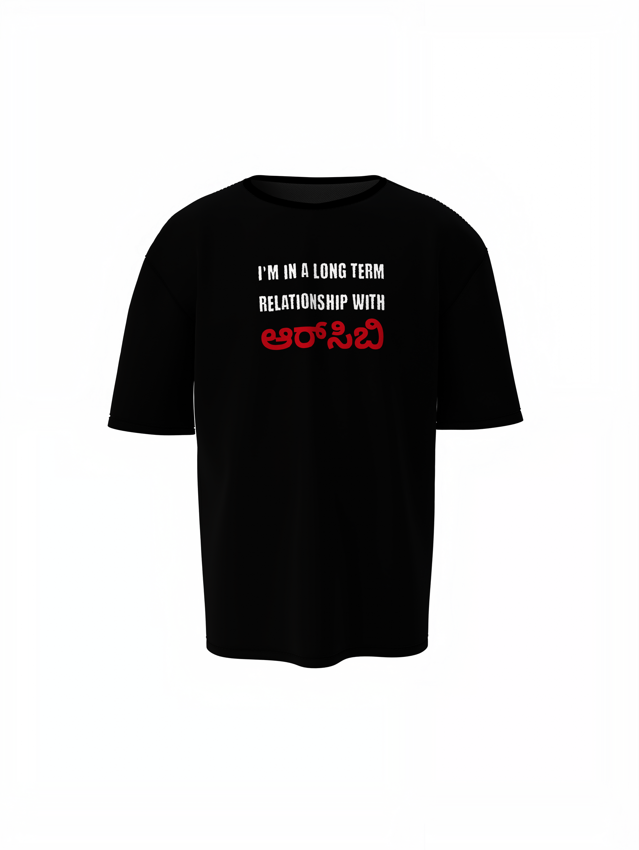 RCB Love Kannada Oversized T-Shirt