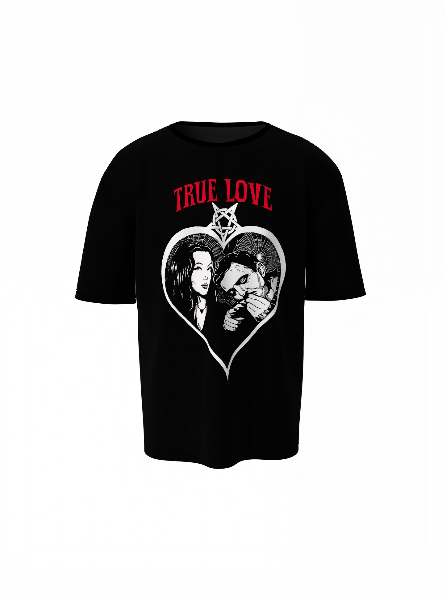 True Love Oversized T-Shirt for Soft Casual Daily Style
