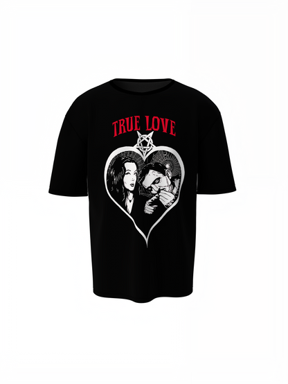 True Love Oversized T-Shirt for Soft Casual Daily Style