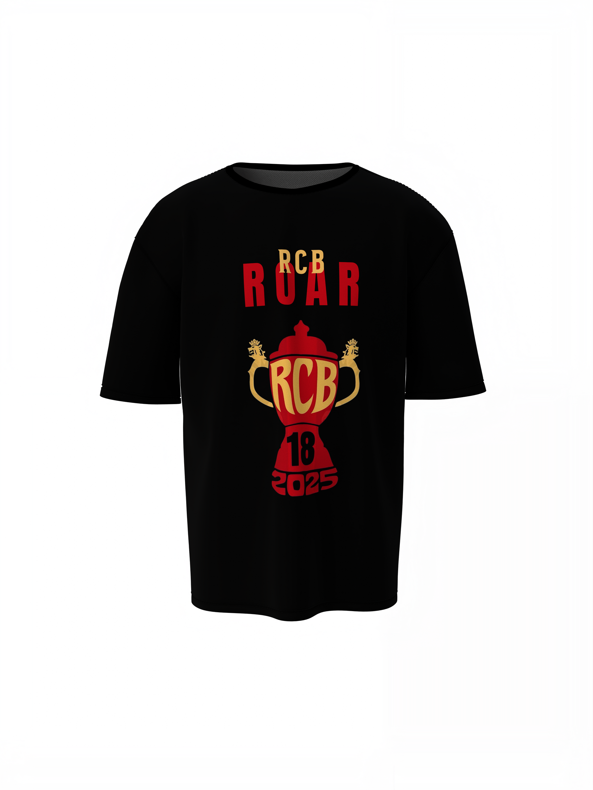 RCB Roar 2025 Oversized T-Shirt