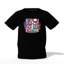 Be Kind Graphic Kid’s Black Printed T-Shirt