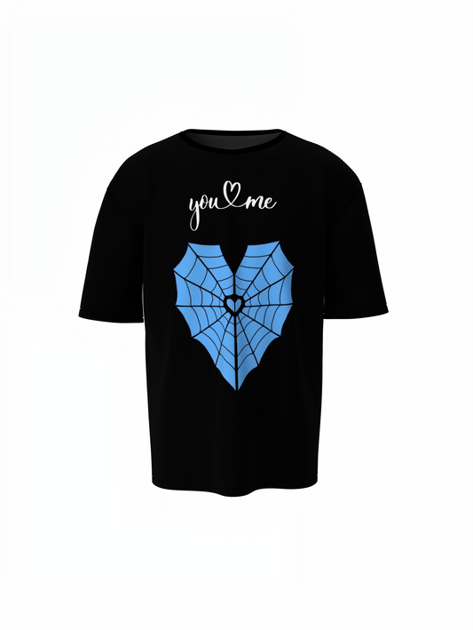 Web of Love Oversized T-Shirts