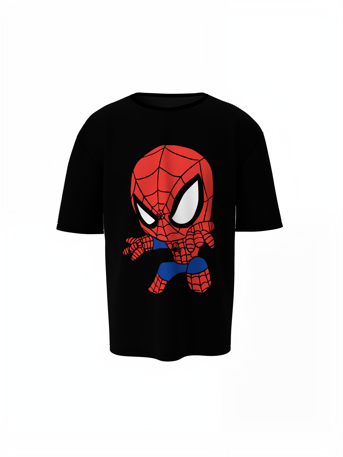 Web Crawler Oversized T-Shirt for Modern Casual Street Style