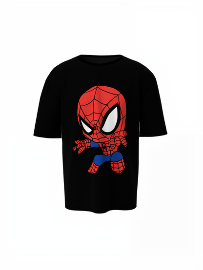 Web Crawler Oversized T-Shirt for Modern Casual Street Style