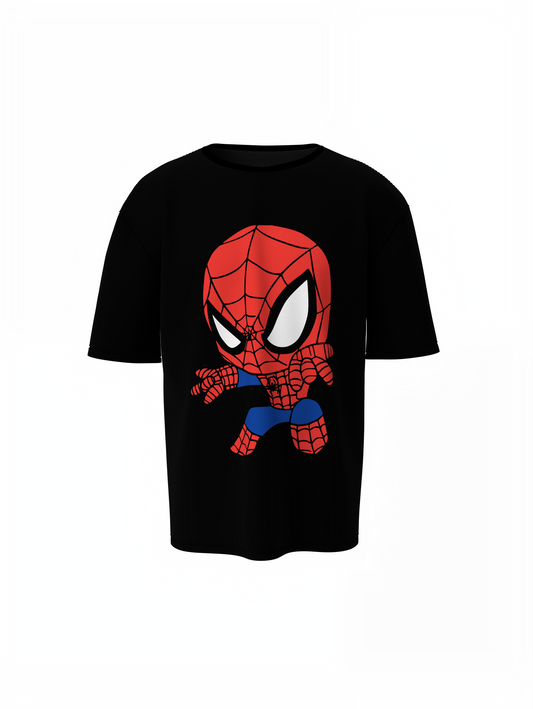 Web Crawler Oversized T-Shirt for Modern Casual Street Style