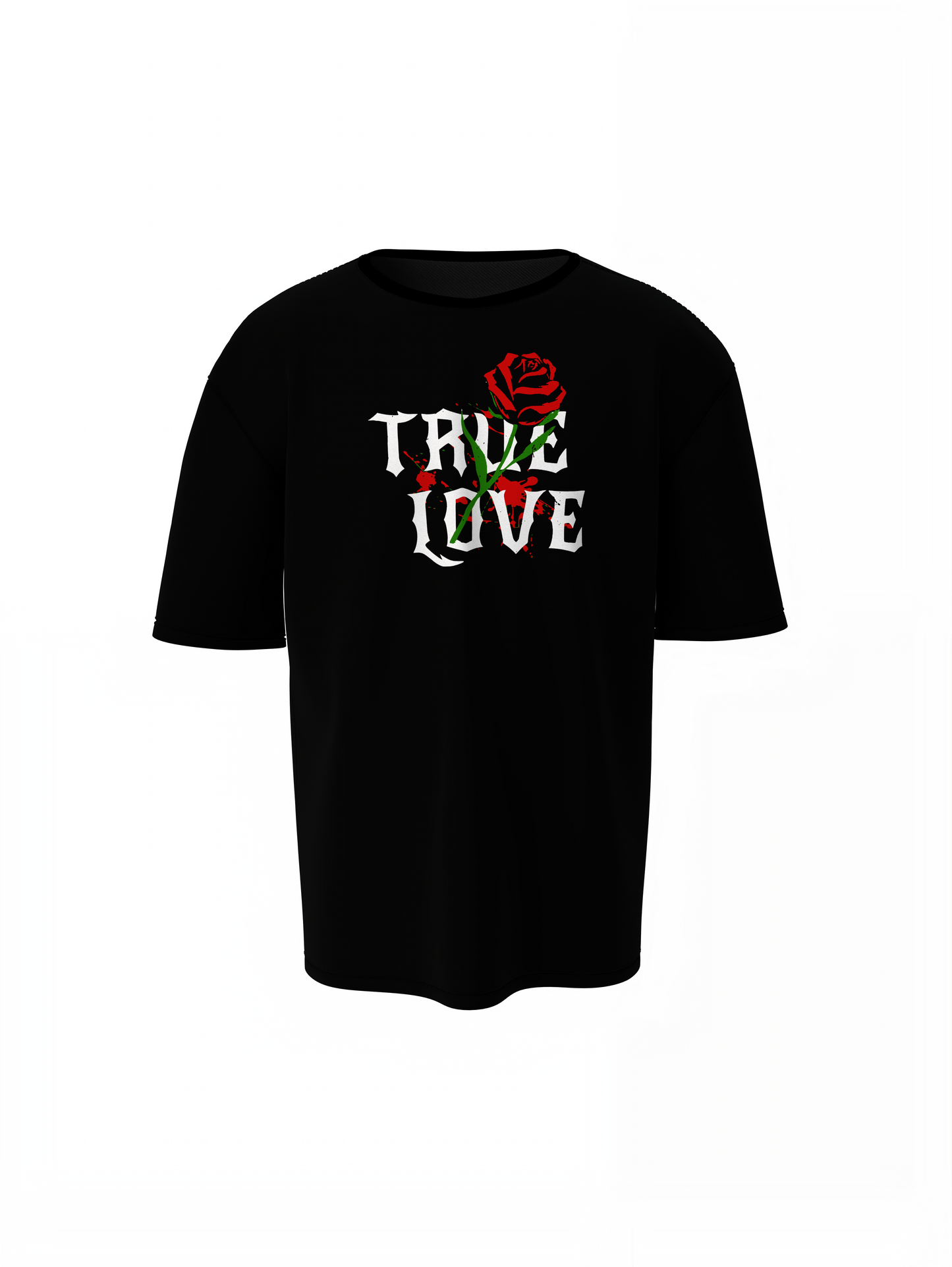 True Love Oversized T-Shirts for Everyday Casual Comfort