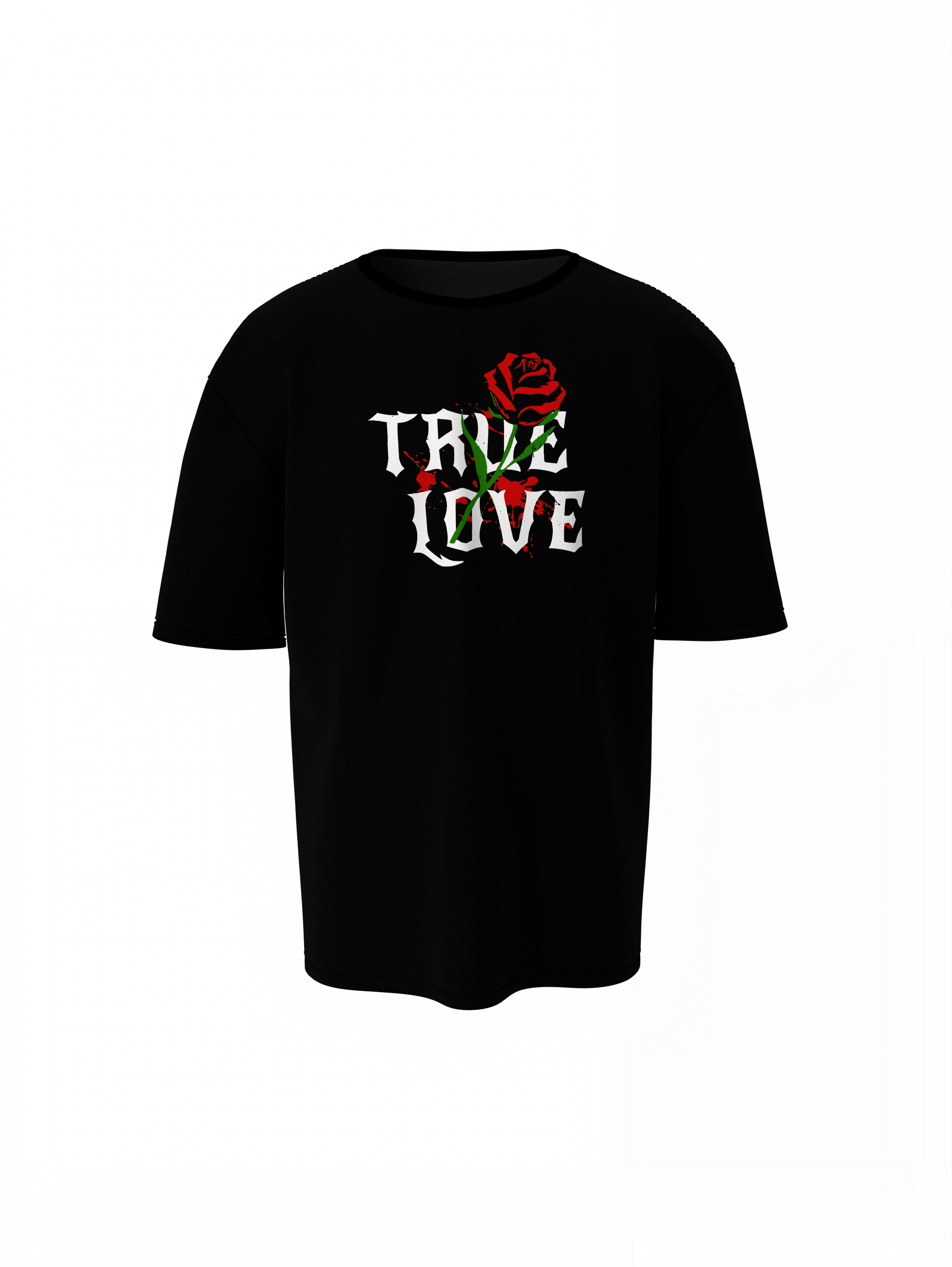 True Love Oversized T-Shirts for Everyday Casual Comfort