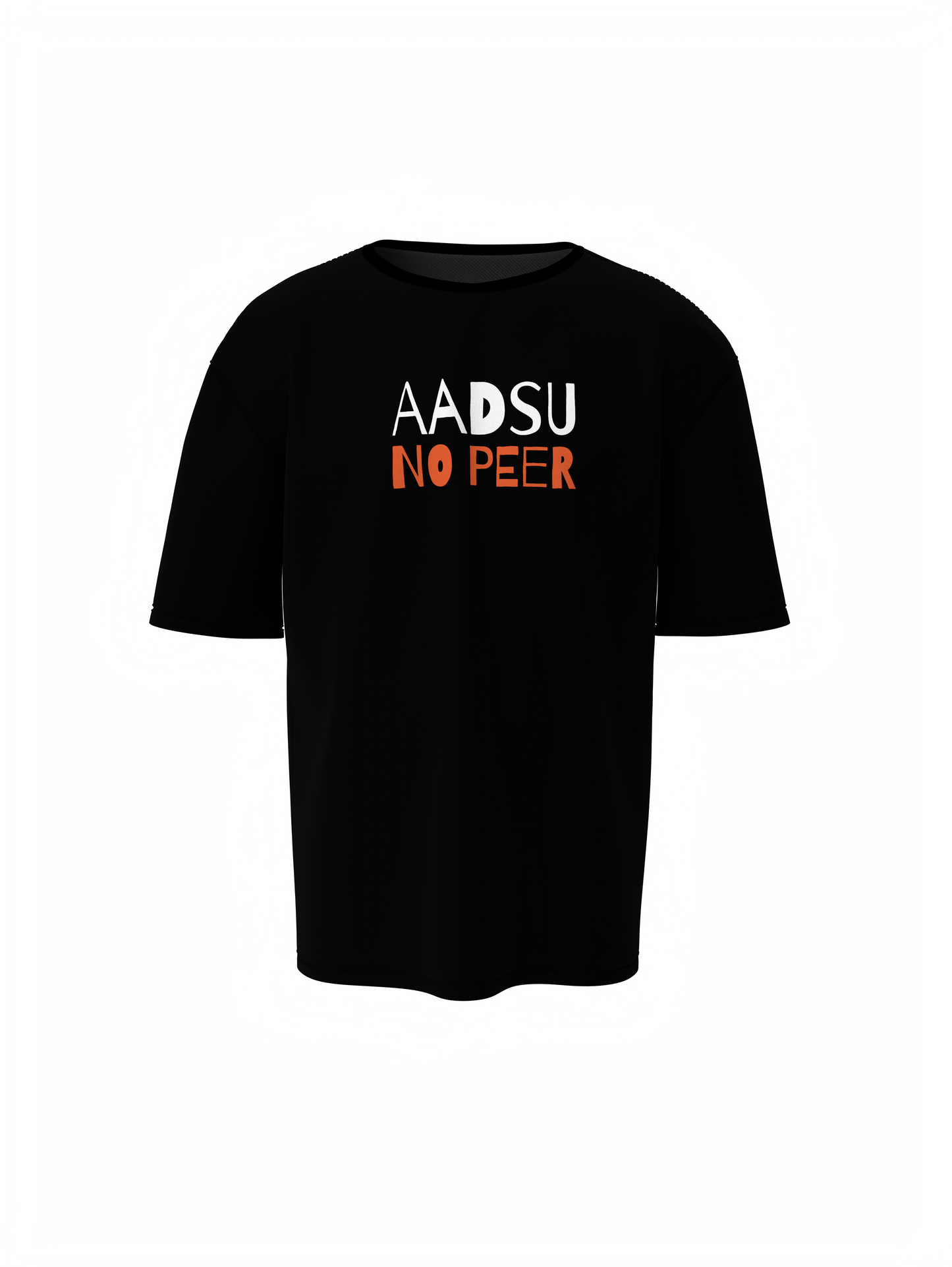 Aadsu No Peer Gujarati Oversized T-Shirt Trendy Style
