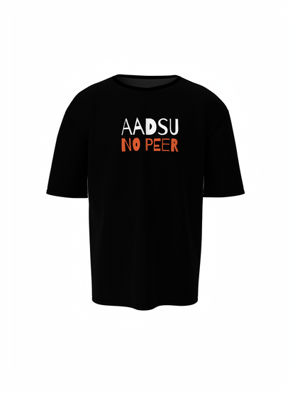 Aadsu No Peer Gujarati Oversized T-Shirt Trendy Style