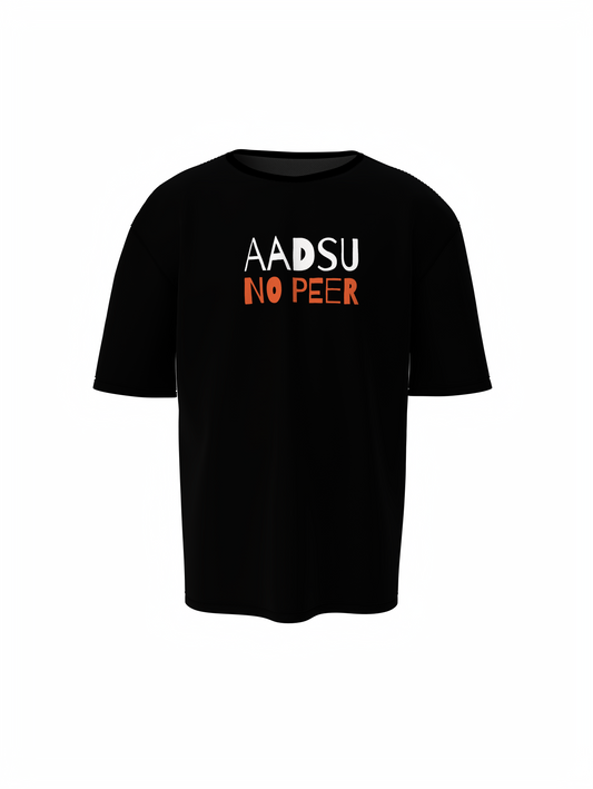 Aadsu No Peer Gujarati Oversized T-Shirt