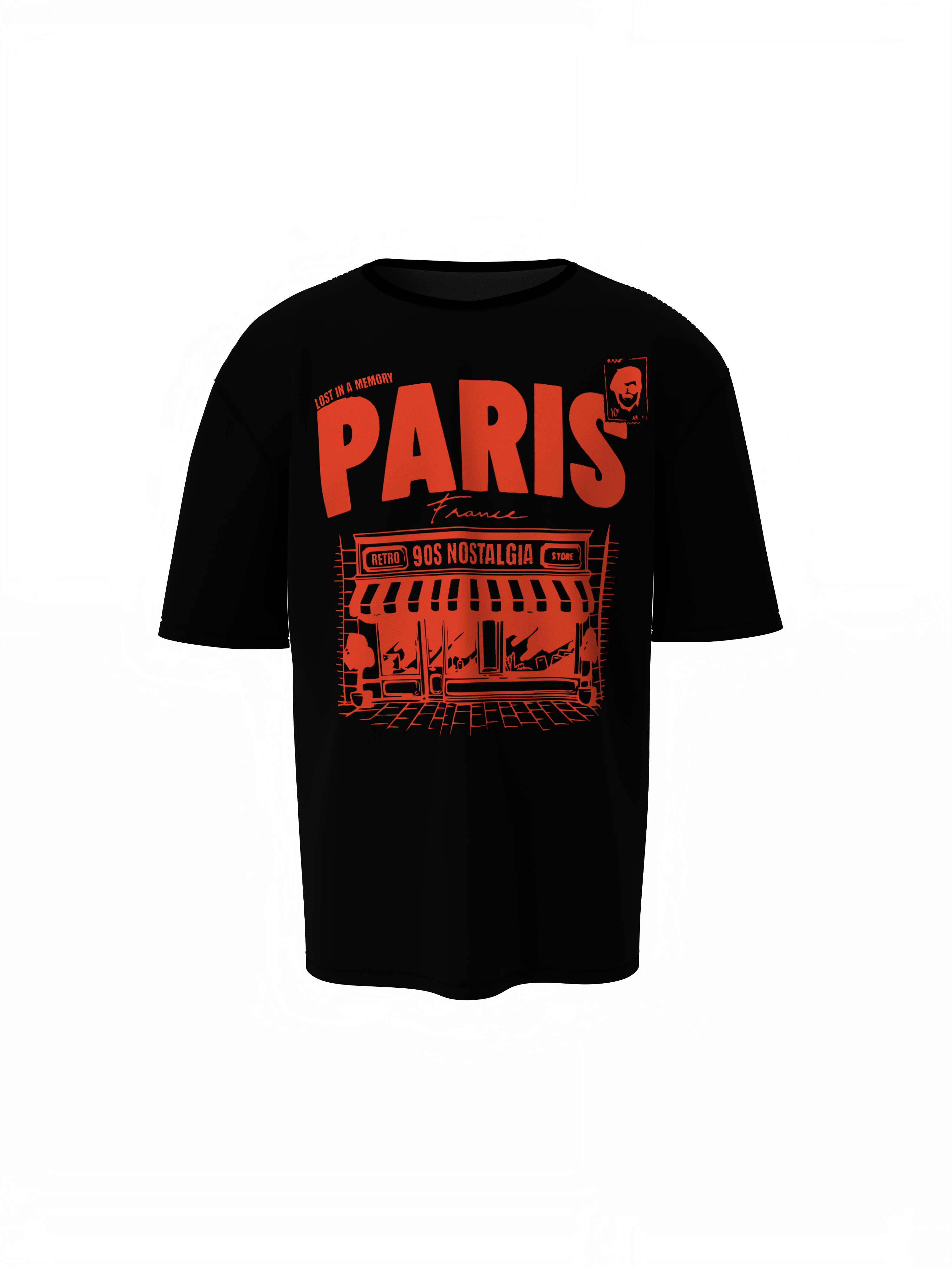 Paris Oversized T-Shir