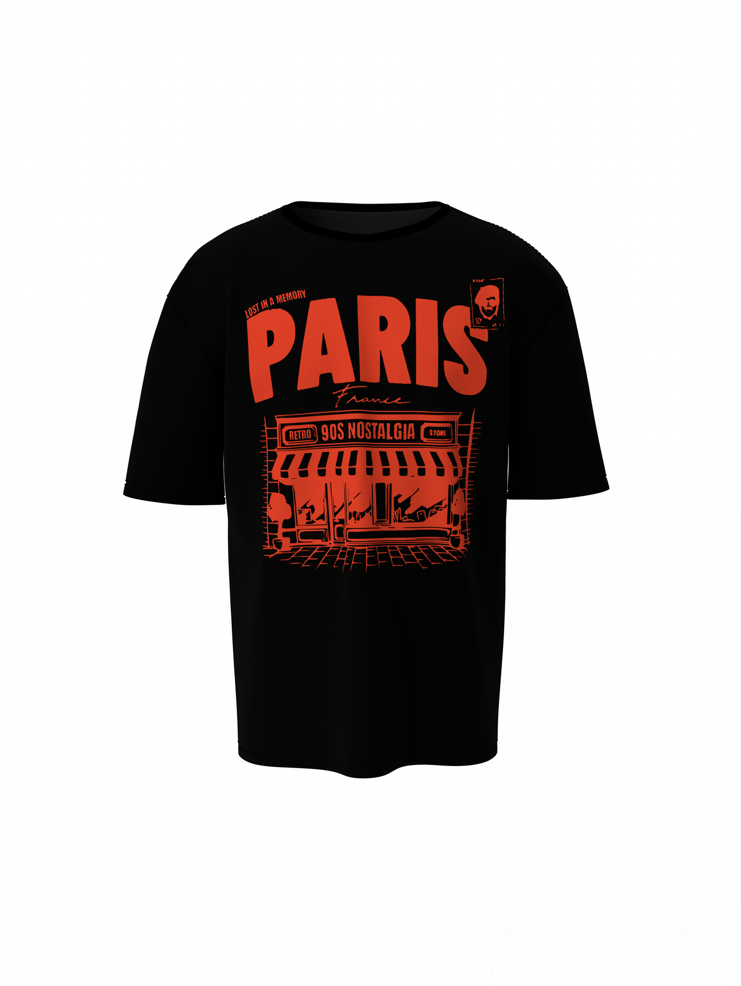 Paris Oversized T-Shir