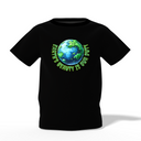 Earth Beauty Graphic Kid’s Black Printed T-Shirt