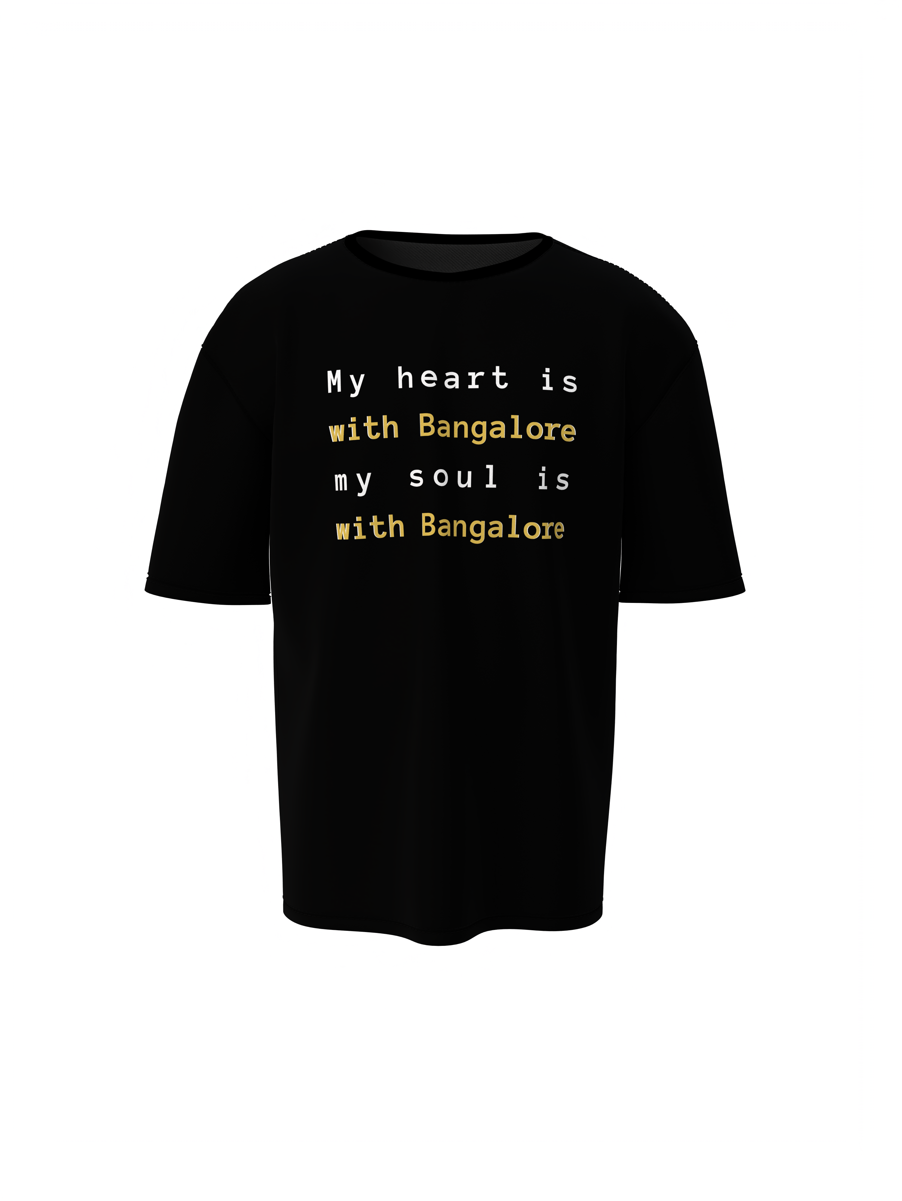 Bangalore Soul Oversized T-Shirt