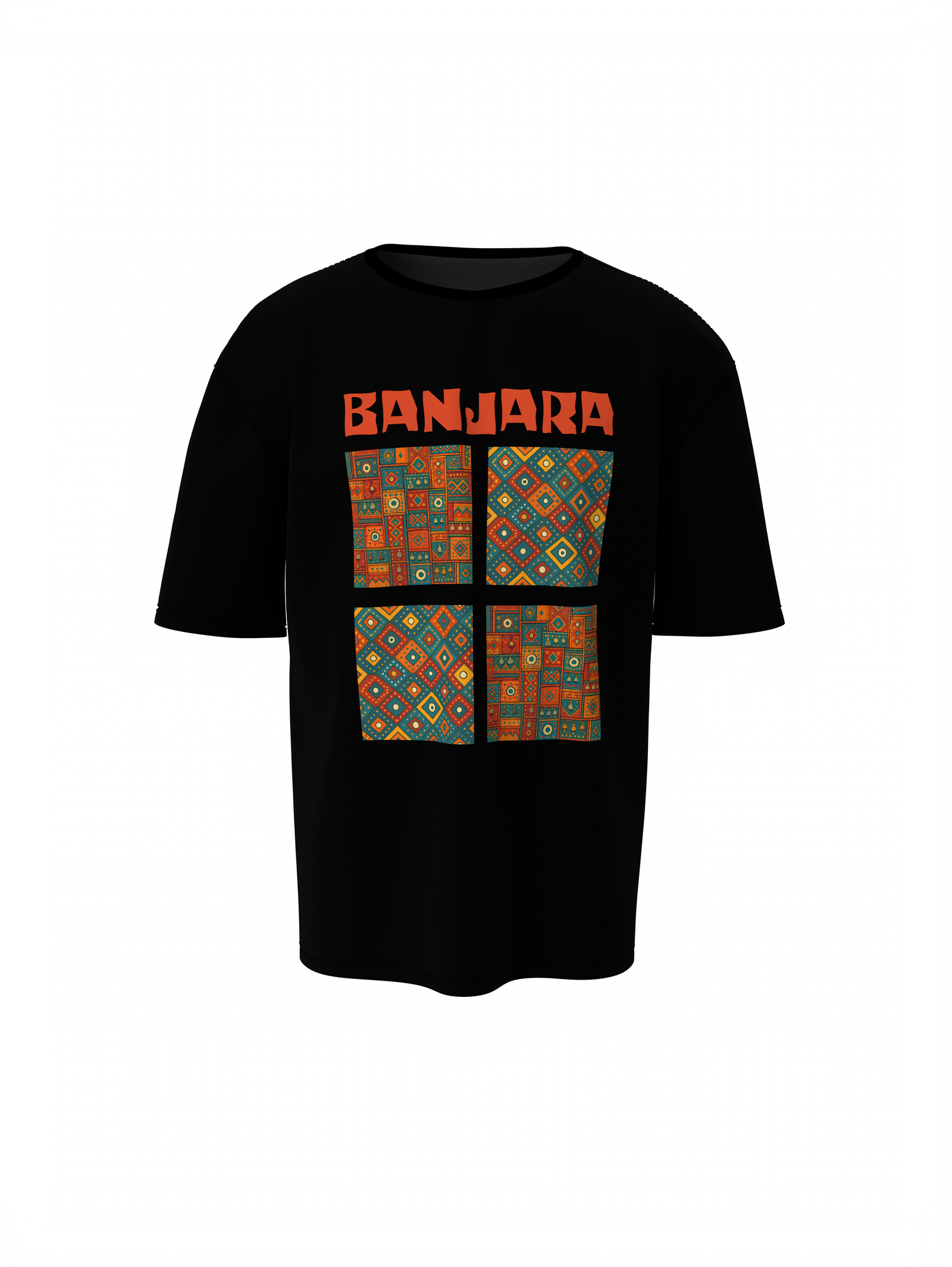 Threads of Banjara Oversized T-Shirt