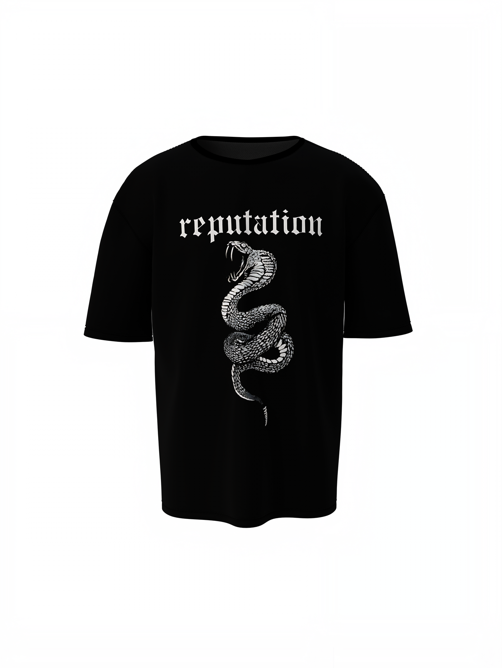 Reputation Graphic Oversized T-Shirt for Bold Streetwear