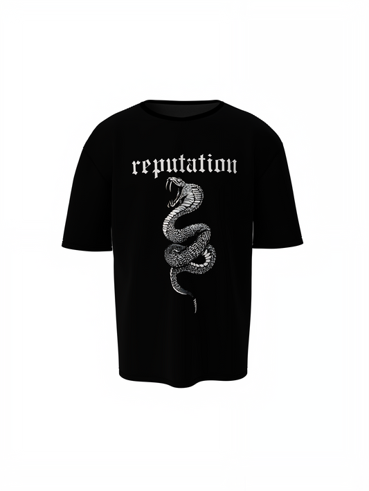 Reputation Graphic Oversized T-Shirt for Bold Streetwear