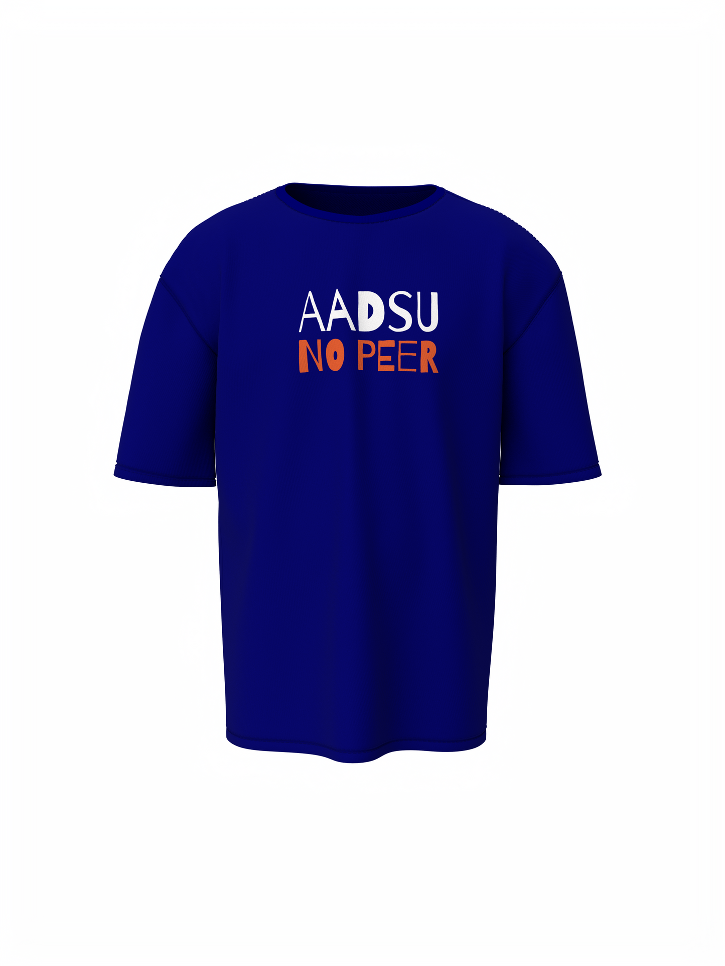 Aadsu No Peer Gujarati Oversized T-Shirt Trendy Style