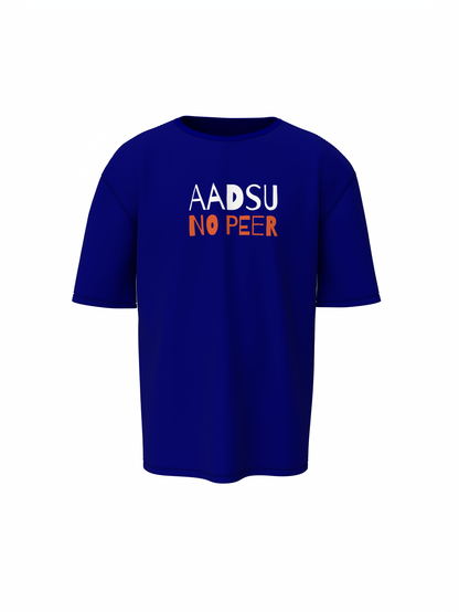 Aadsu No Peer Gujarati Oversized T-Shirt Trendy Style