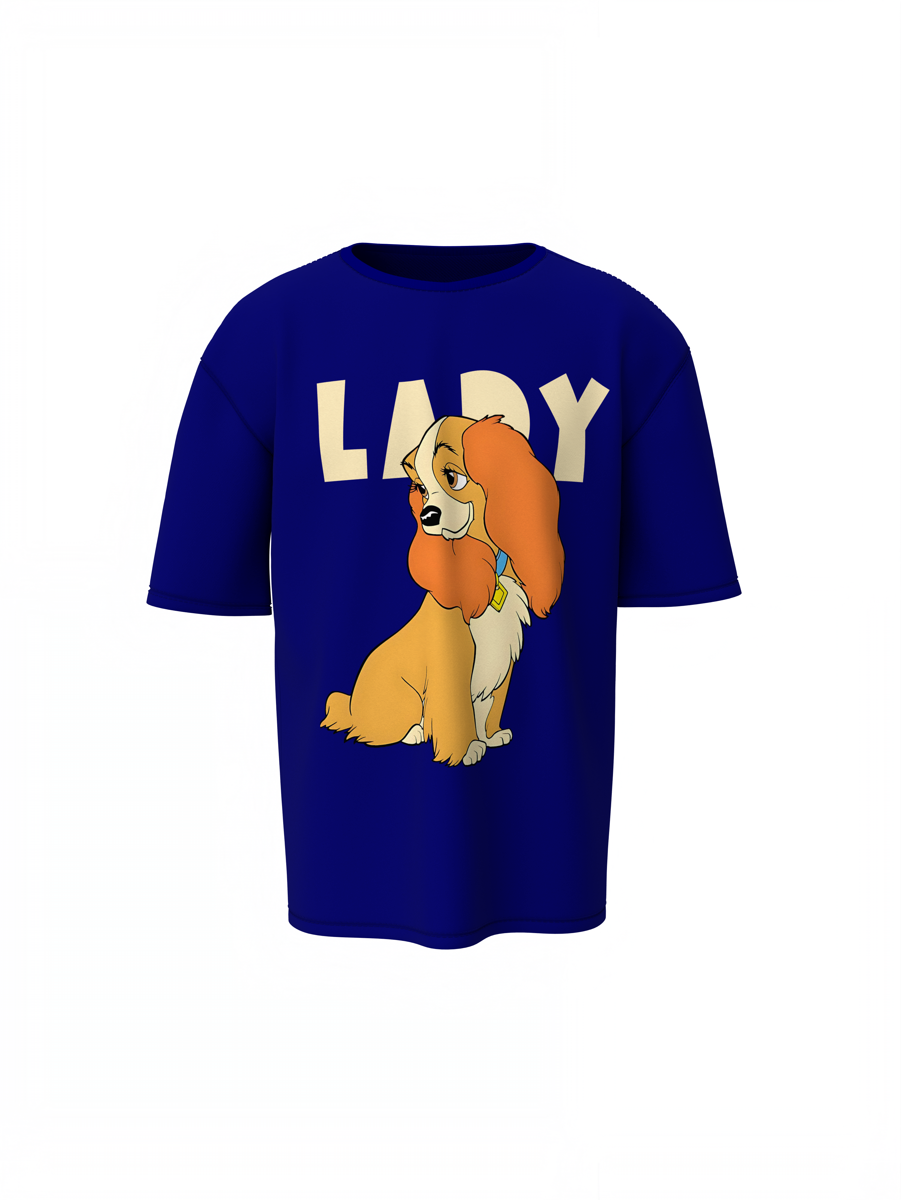 Tramp & Lady Couple Oversized T-Shirts