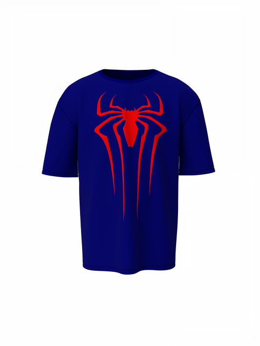 Scarlet Emblem Spider-Man Oversized T-Shirt Bold Marvel