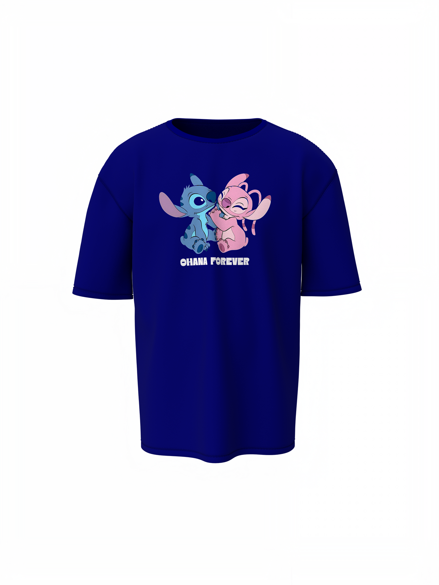Ohana Forever Oversized T-Shirts – Family, Loyalty & Island Spirit