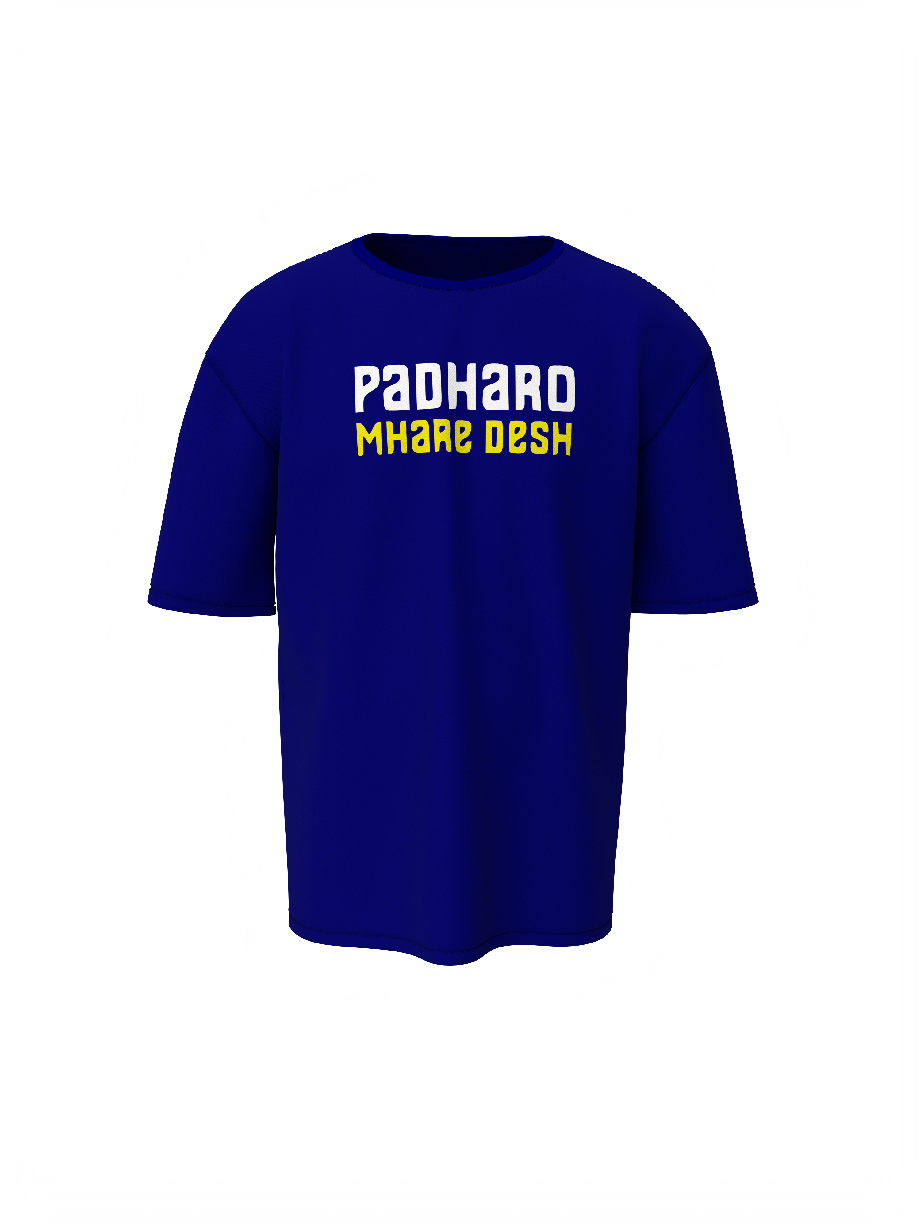 Padharo Maro Desh Oversized T-Shirt