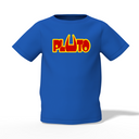 Pluto Graphic Kid’s Blue Round Neck Printed T-Shirt
