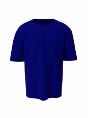 Bulk Unisex Blue Oversized T-shirt