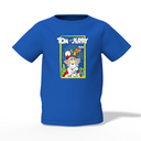 Tom & Jerry Graphic Kid’s Blue Printed T-Shirt