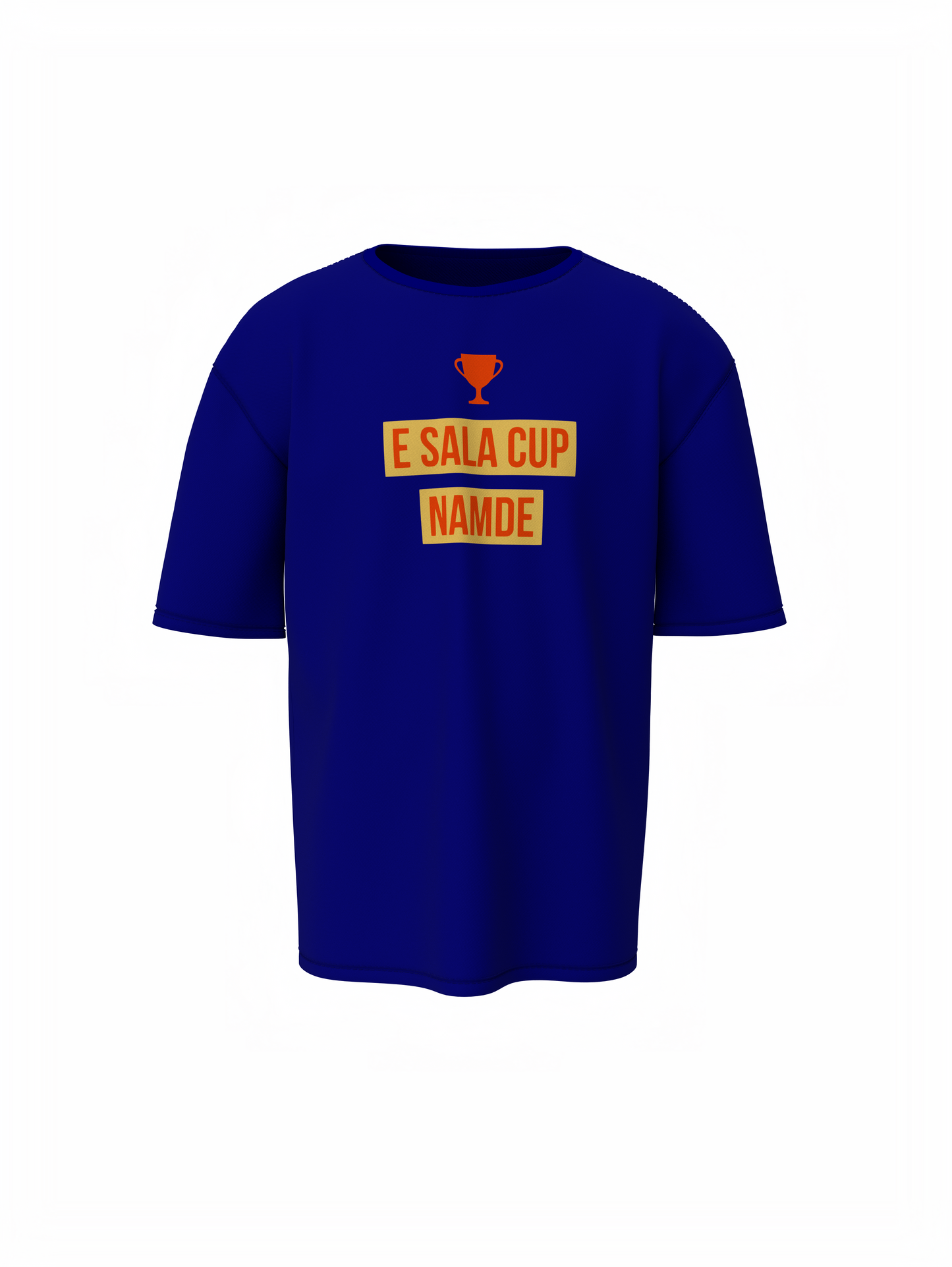 E Sala Cup Namde Oversized T-Shirt Trendy Fan Casual Wear