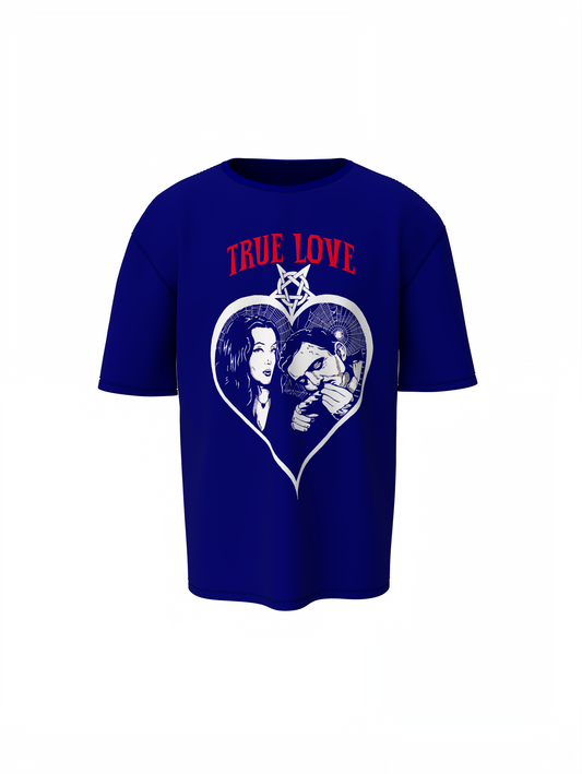 True Love Oversized T-Shirt for Soft Casual Daily Style