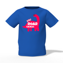 Dino Roar Graphic Kid’s Blue Printed T-Shirt