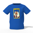 Mickey Cartoon Graphic Kid’s Blue Printed T-Shirt