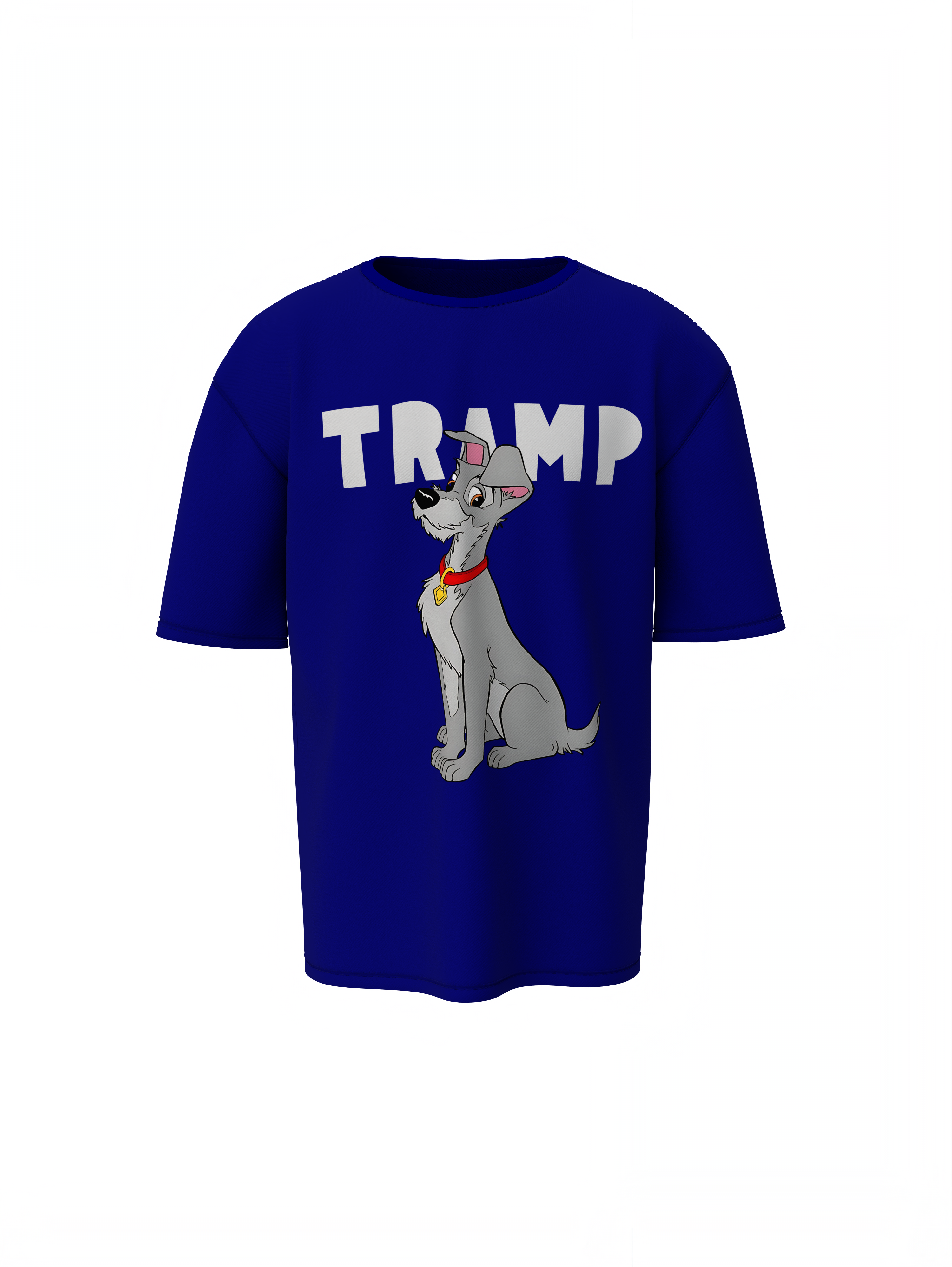 Tramp & Lady Couple Oversized T-Shirts