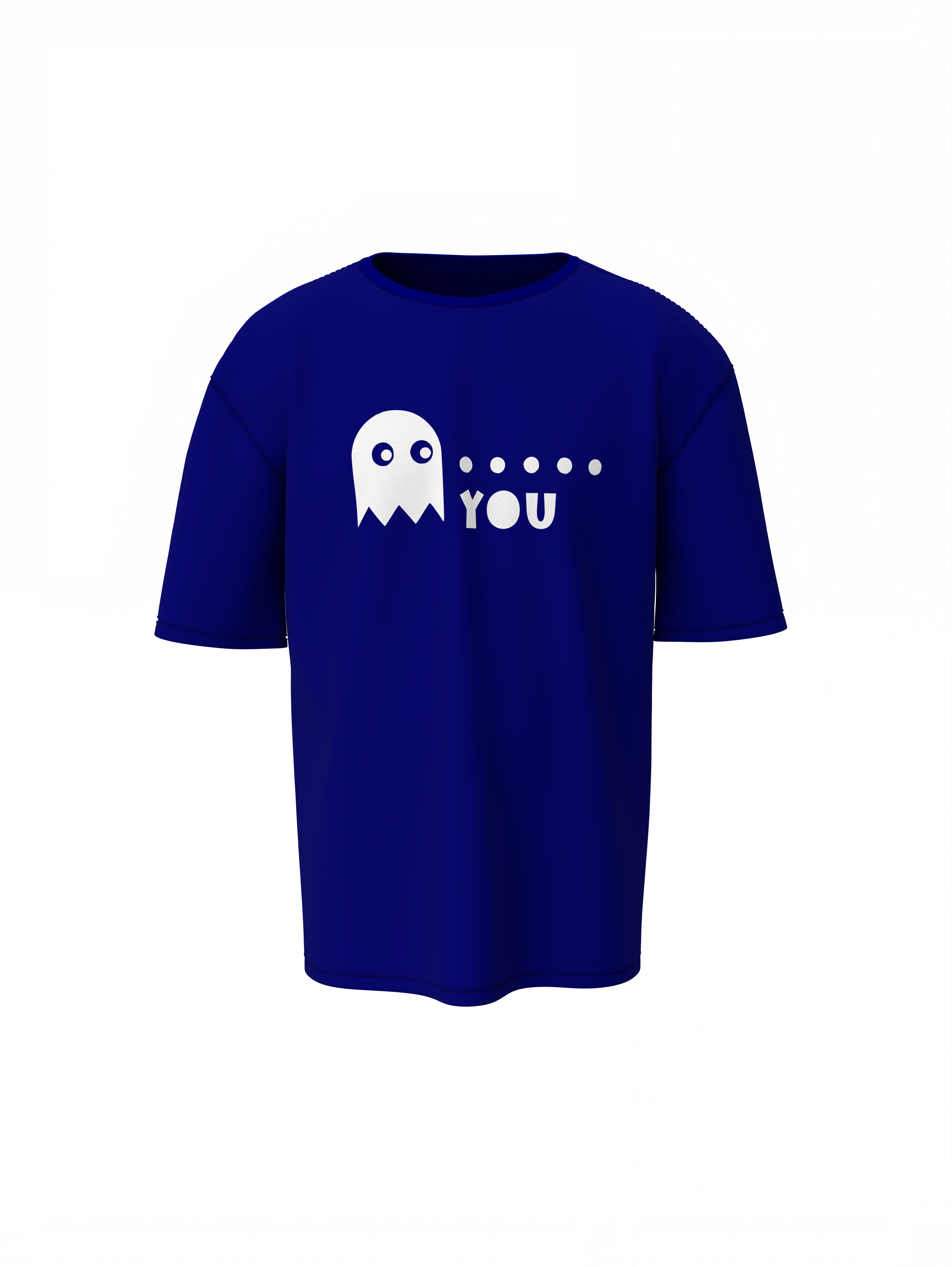 Ghost Graphic Oversized T-Shirts