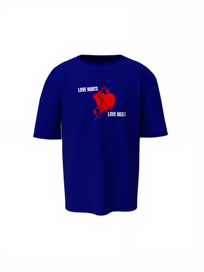 Love Heals Oversized T-Shirts for Comfort and Style