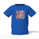 Be Kind Graphic Kid’s Blue Printed T-Shirt