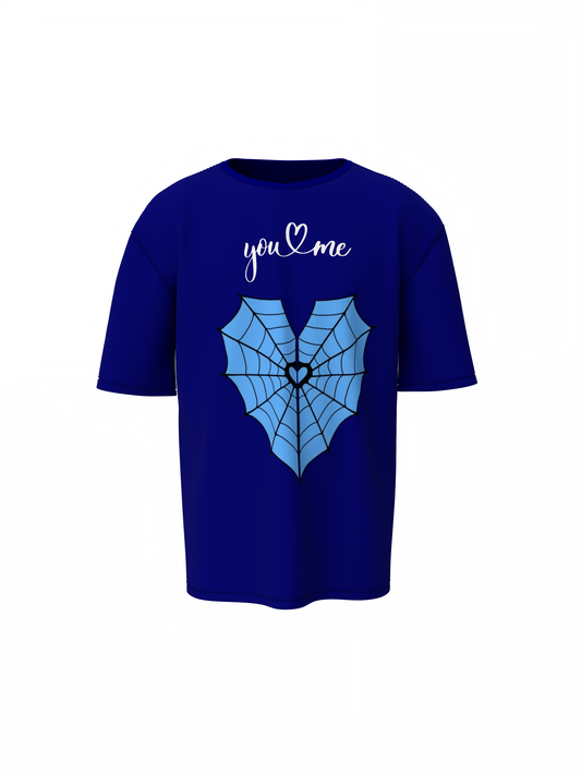 Web of Love Oversized T-Shirts