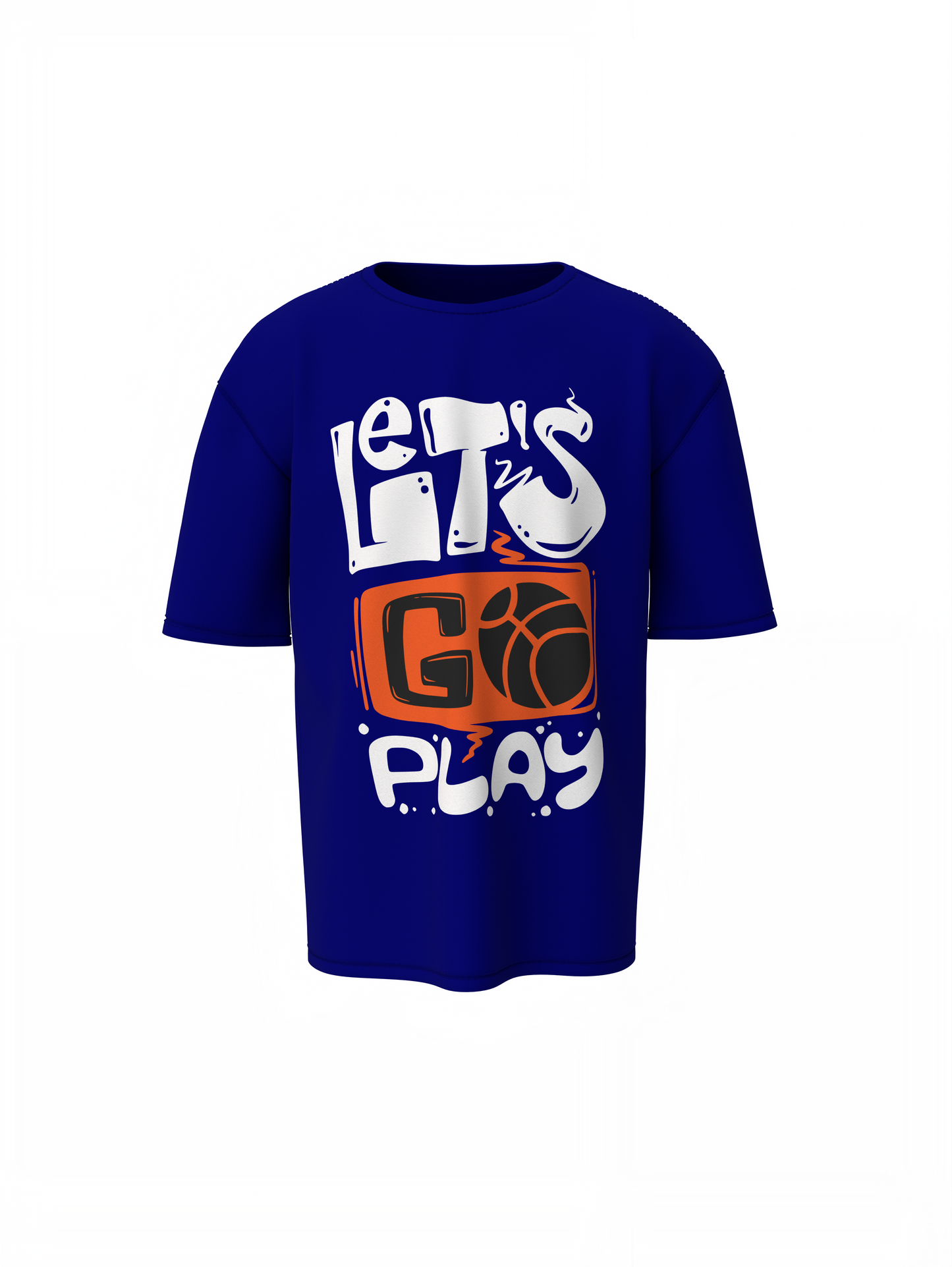 Let's Go Play Oversized T-Shirt