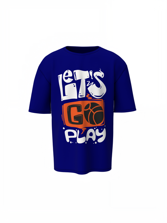 Let's Go Play Oversized T-Shirt