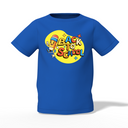 Back To School Graphic Kid’s Blue Round Neck Printed T-Shirt