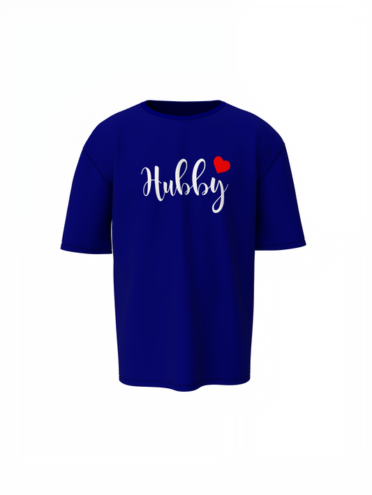 Wifey & Hubby Oversized T-Shirts