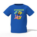 Spongbob Graphic Kid’s Blue Printed T-Shirt