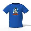 My Hero Graphic Kid’s Blue Printed T-Shirt