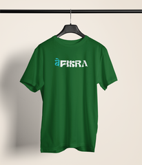 Befikra Unisex Bottle Green Round Neck T-Shirt | Desi Graphic