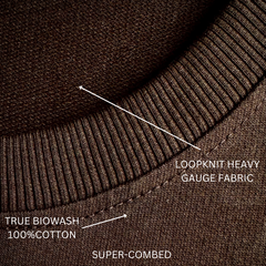 Live with freedom unisex brown oversized t-shirt